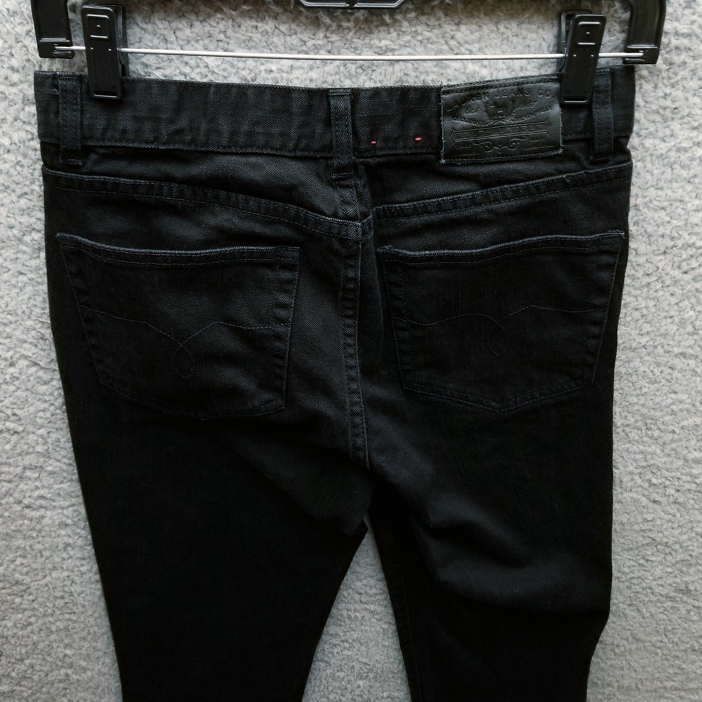 Lauren Jeans Co Women's 2 Classic Black Bootcut Jeans 28.25" 29.25" 9.25" - Picture 3 of 12